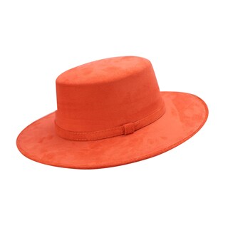 Foto 2 | Foto 2 | Sombrero Nueva Imagen Unisex Naranja Gamuzina Gamuza Sintética Cordobesa M