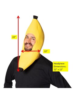 Foto 4 | Foto 4 | Accesorio De Disfraz Con Forma De Banana, Diseño De Banana, Rasta Imposta, Plátano, Adulto - Venta Internacional.