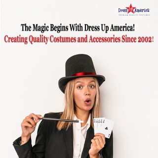 Foto 6 | Foto 6 | Top Hat Dress Up America Black Magician Party Gorro Unisex - Venta Internacional.