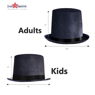 Foto 2 | Foto 2 | Top Hat Dress Up America Black Magician Party Gorro Unisex - Venta Internacional.