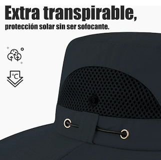 Foto 4 | Foto 4 | Kit De Protección Solar Xtellar Para Exteriores Con Sombrero De Pescador Secado Rápido