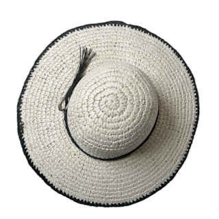 Foto 2 | Foto 2 | Sombrero Playero Paja Negro Premier