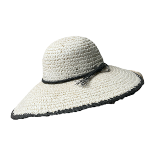 Foto 3 | Foto 3 | Sombrero Playero Paja Negro Premier