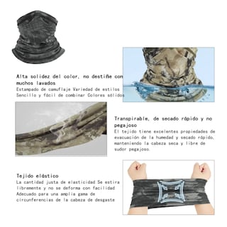 Foto 5 | Foto 5 | Sombrero De Sol Con Protección Para Casco Visera Táctica Belug Gris Oscuro
