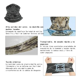 Foto 5 | Foto 5 | Sombrero De Sol Con Protección Para Casco Visera Táctica Lab.g  Gris Oscuro