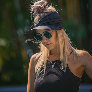 Foto 2 | Foto 2 | Sombrero Con Visera Solar Huoguo Summer Anti-uv Elastic Para Mujer - Venta Internacional.