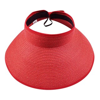 Foto 1 | Foto 1 | Sombrero Con Visera Huoguo  Plegable  De Paja  Con Pajarita  Para Mujer - Venta Internacional.