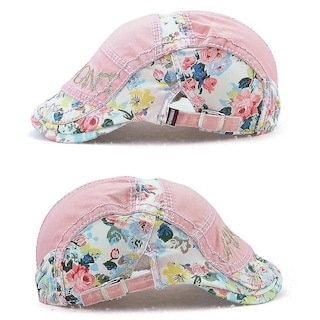 Foto 2 | Foto 2 | Gorra De Protección Solar Huoguo Para Mujer Con Bordado Rosa - Venta Internacional.