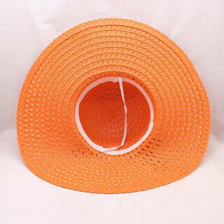 Foto 3 | Foto 3 | Sombrero De Paja Huoguo Para Mujer Estampado De Leopardo Ala Ancha - Venta Internacional.