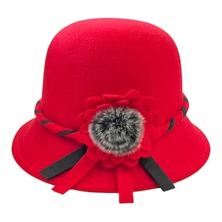Foto 1 | Foto 1 | Sombrero Cloche Color Rojo Para Dama Mussi