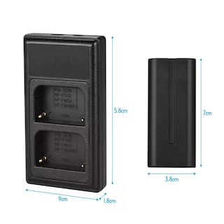 Foto 2 | Foto 2 | Batería Y Cargador para Sony Np-fw50 2pcs Negro