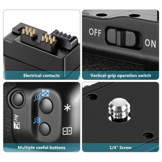Foto 6 | Foto 6 | Batería Grip Neewer Bg-e8 Para Canon Eos 550d 600d 650d 700d - Venta Internacional.