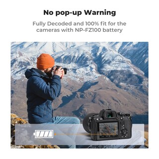 Foto 4 | Foto 4 | Batería K&f Concept Np-fz100 2600 Mah, Paquete De 2 Unidades Para Sony A7iii - Venta Internacional.