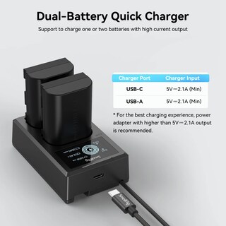 Foto 5 | Foto 5 | Set De Cargador De Batería Para Cámara Smallrig Para Canon R5 R6 R7 - Venta Internacional.