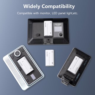 Foto 7 | Foto 7 | Batería Viltrox Np-f550 Li-ion 2200 Mah Paquete De 2 Unidades Para Sony - Venta Internacional.