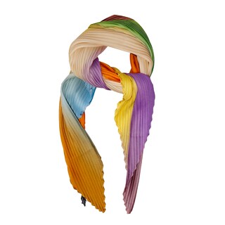 Foto 1 | Foto 1 | Mascadas Fullards Con Textura Plisada Y Diseño Estampado (10 Pzs.)