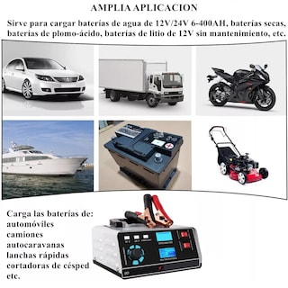 Foto 2 | Foto 2 | Cargador De Batería Auto Camión Barco Moto Smart Eo Safe Imports Esi-7560-1 Multicolor Marca