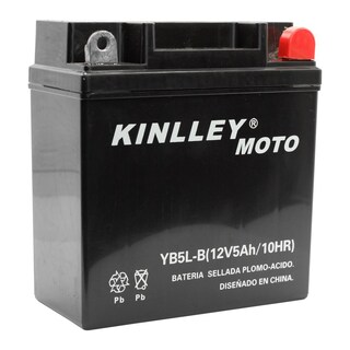 Foto 1 | Foto 1 | Batería para Motocicleta Kinlley YB5L-B color Negro