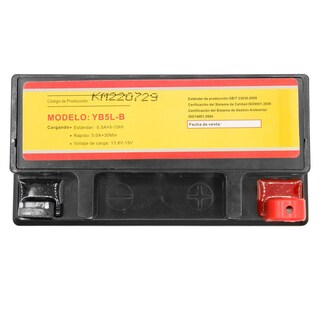 Foto 3 | Foto 4 | Batería para Motocicleta Kinlley YB5L-B color Negro