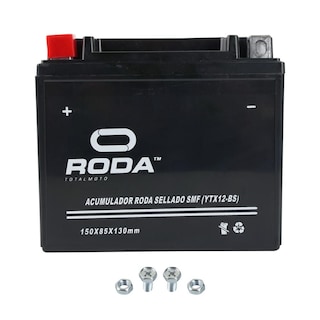 Foto 1 | Foto 1 | Acumulador Sellado Smf ytx12-bs Roda 12 v 12 a