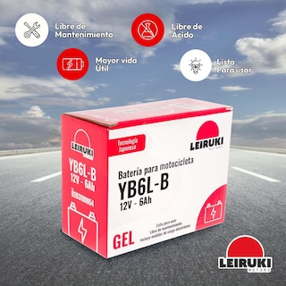 Foto 3 | Foto 3 | Bateria Gel Moto Yb6l-b Lithium150 Ft150 Cargo150 Leiruki