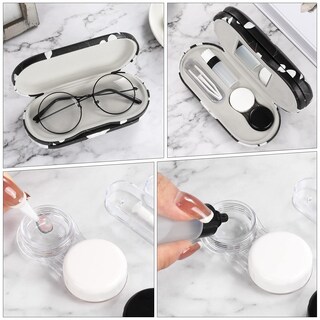 Foto 7 | Foto 7 | Funda Para Gafas Y Lentes De Contacto Moko Piel De Doble Cara - Venta Internacional.