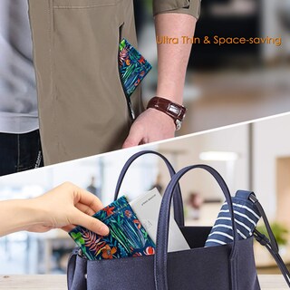 Foto 5 | Foto 5 | Funda para Gafas Fintie de Piel Vegana Suave con Paño de Limpieza - Venta Internacional