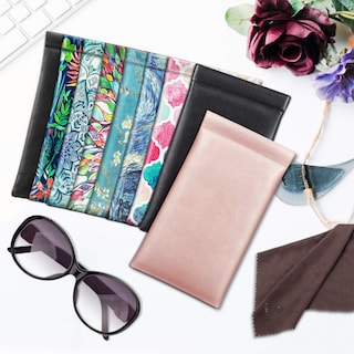 Foto 6 | Foto 6 | Funda para Gafas Fintie de Piel Vegana Suave con Paño de Limpieza - Venta Internacional