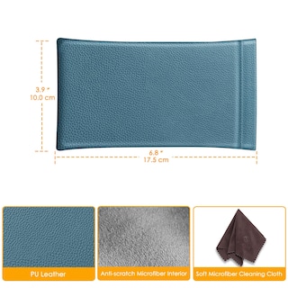 Foto 2 | Foto 2 | Funda para Gafas Fintie Ocean Blue de Piel Vegana con Tela - Venta Internacional