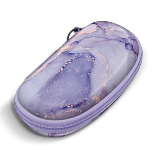 Foto 1 | Foto 1 | Funda para Gafas de Sol Fintie Hard Shell a Prueba de Golpes con Mosquetón Lila - Venta Internacional