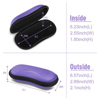 Foto 3 | Foto 3 | Funda Rígida para Gafas de Sol Fintie Morada - Venta Internacional