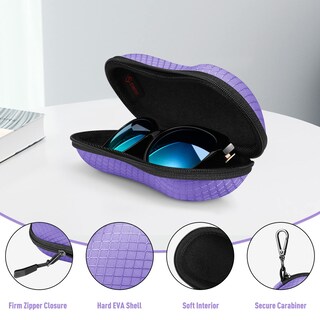 Foto 4 | Foto 4 | Funda Rígida para Gafas de Sol Fintie Morada - Venta Internacional