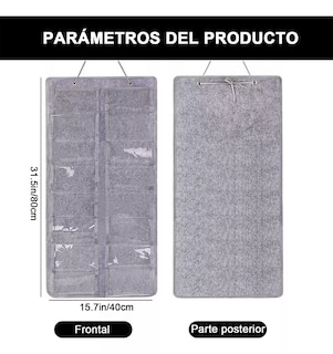 Foto 4 | Foto 4 | Organizador de Anteojos de Sol 16 Ranuras a Prueba de Polvo Gris