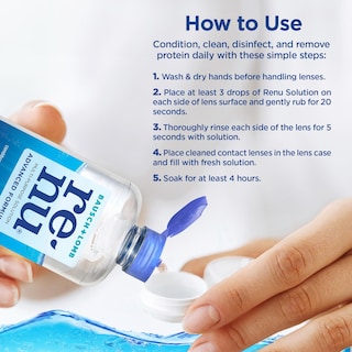 Foto 6 | Foto 6 | Solución para Lentes de Contacto Renu Advanced Formula 2 de 355 ml C/U - Venta Internacional