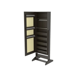 Foto 1 | Foto 1 | Espejo Joyero Prisma color Wengue Virtual Muebles