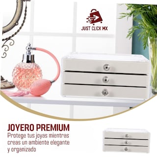 Foto 3 | Foto 3 | Alhajero JustClick MX de 3 Niveles