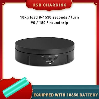 Foto 5 | Foto 5 | Expositor Eléctrico Giratorio Para Mesa De Joyería De 360 Grados - Venta Internacional.