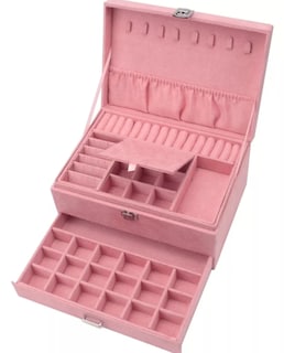 Foto 3 | Foto 3 | Estuche Alhajero Xtellar Caja De Joyería Rosa