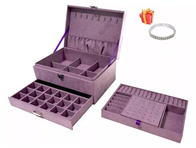 Foto 1 | Foto 1 | Estuche Alhajero Xtellar De Joyería Morado
