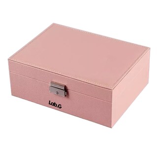 Foto 1 | Foto 1 | Caja De Almacenamiento Lab.g Con Una Gran Capacidad Joyas Rosa