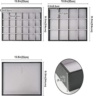 Foto 4 | Foto 4 | Organizador De Joyas Procase Apilable Con Divisores Extraíbles - Venta Internacional.