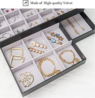 Foto 5 | Foto 5 | Organizador De Joyas Procase Apilable Con Divisores Extraíbles - Venta Internacional.