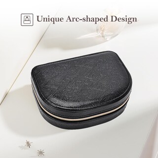 Foto 4 | Foto 4 | Joyero Procase, Tamaño Viaje, Piel Sintética Con Forma De Concha Marina - Venta Internacional.