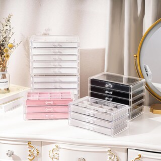 Foto 5 | Foto 5 | Joyero de Acrílico ProCase Transparente 5 Cajones - Venta Internacional