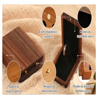 Foto 5 | Foto 5 | Alhajero de Madera Giratoria Lab.g Café