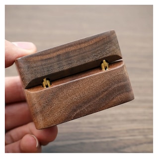 Foto 5 | Foto 5 | Caja para Anillo Belug de Madera Nogal