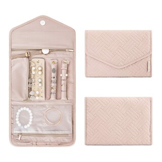 Foto 1 | Foto 1 | Bolsa Organizadora De Joyas Bagsmart Travel Roll, Color Rosa Suave - Venta Internacional.
