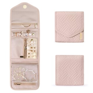 Foto 1 | Foto 1 | Funda Organizadora De Joyas Bagsmart Travel, Rollo Plegable, Rosa - Venta Internacional.