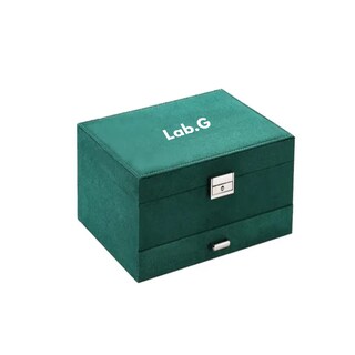 Foto 1 | Foto 1 | Estuche Caja Joyería Retro Multifuncional Lab.g Verde