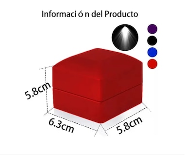 Foto 2 | Foto 2 | Caja Estuche Para Anillo De Compromiso